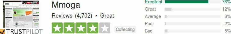 MMoga reviews Trustpilot : testimonials and feedback of consumer before buying on mmoga.co.uk